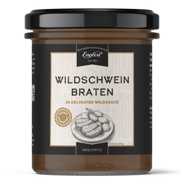 Wildschweinbraten, 320g / Glas